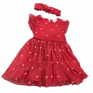 Daisy Fuentes Burgundy Dress